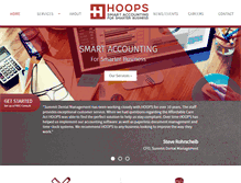 Tablet Screenshot of hoopsinc.com